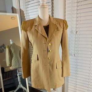 Khaki prep type blazer